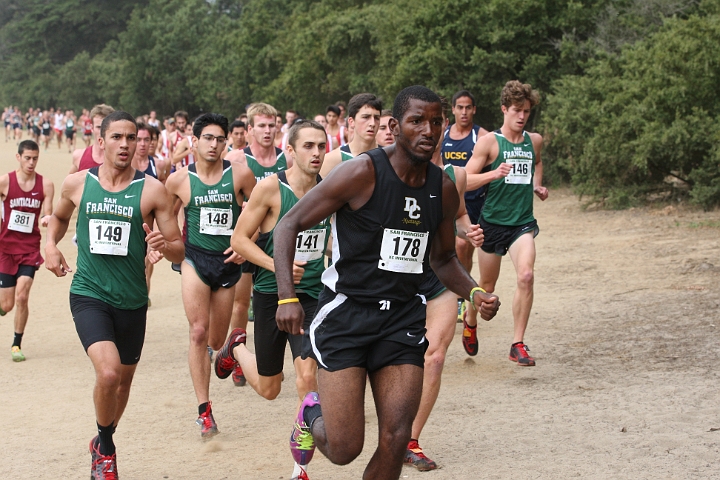 130831 USF-XC-Invite-104.JPG - August 31, 2013; San Francisco, CA, USA; The University of San Francisco cross country invitational at Golden Gate Park.